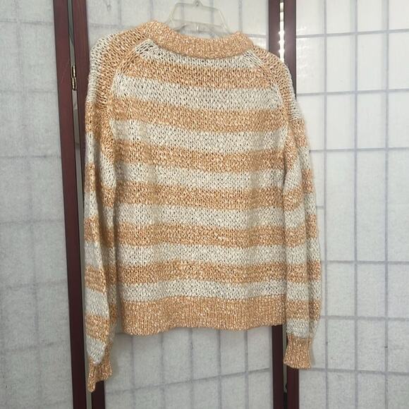 MADEWELL BAEZ KNITTED PULLOVER STRIPED LONG SLEEVE SWEATER SIZE‎ XXS - Picture 3 of 8